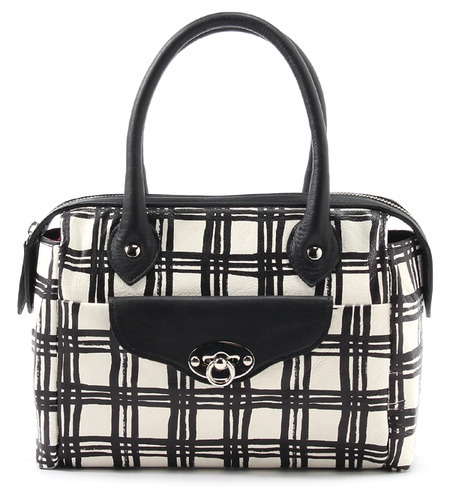 【ガリャルダガランテ/GALLARDAGALANTE】 チェックプリントボストン [送料無料]