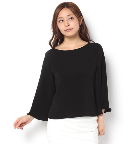 ベルスリーブブラウス