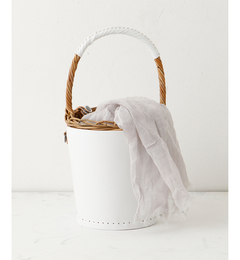 【ガリャルダガランテ/GALLARDAGALANTE】 革巻きカゴバッグ [送料無料]