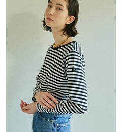 【Le Minor】ボーダーロングTシャツ/別注