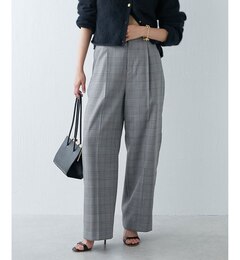 《サイズ展開あり》ウールタックパンツ
