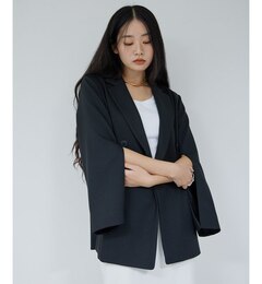 【WEB限定/セットアップ対応】スリットスリーブジャケット