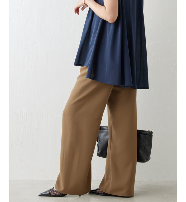 【3サイズ展開】ワイドドロストパンツ