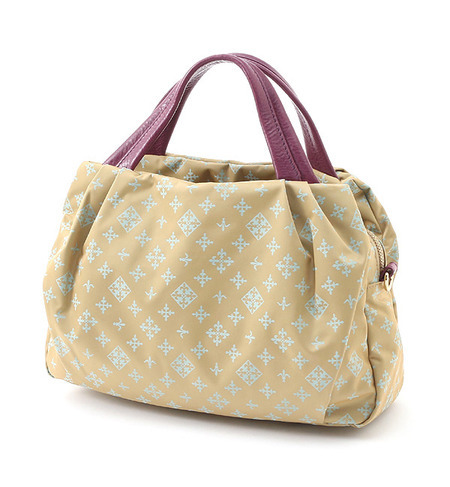 カラーハンドル2WAYボストン型バッグ(ショルダー付)【RT14A1210380600】