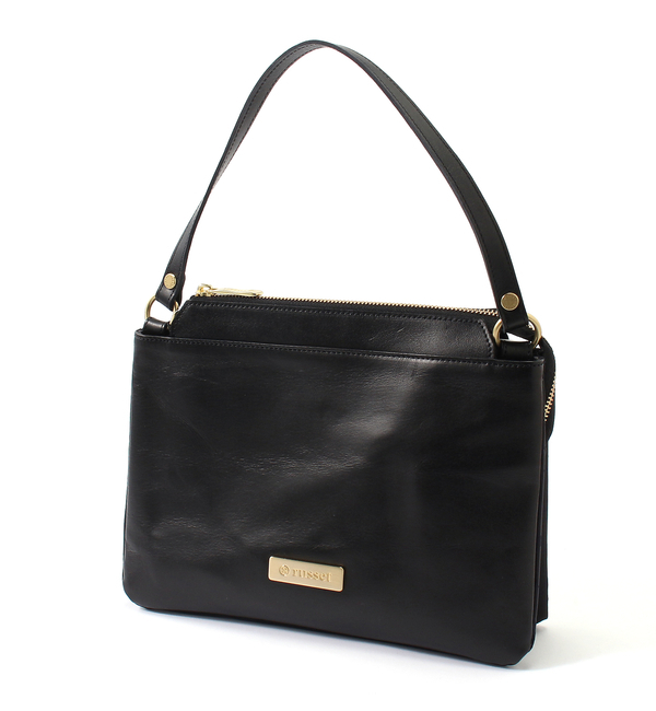 フロントレザー3層2WAYミニショルダー