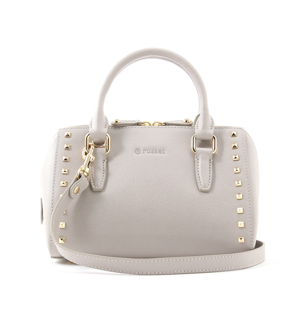 スタッズミニボストンバッグ