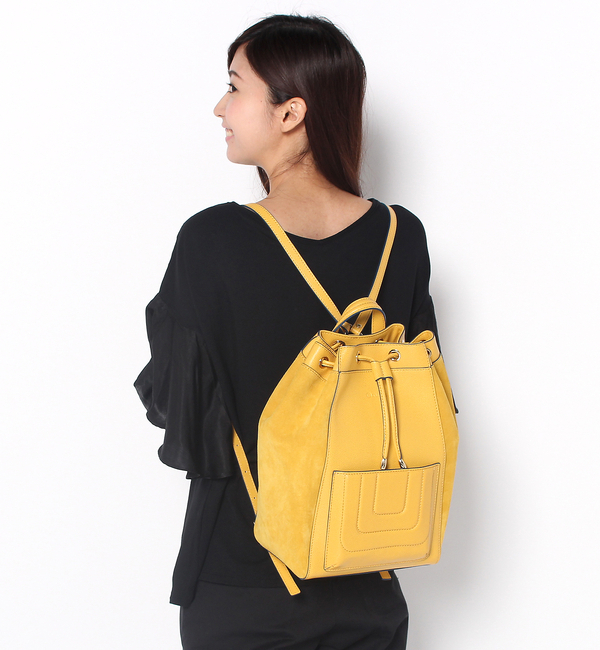 巾着型フリンジリュックサック