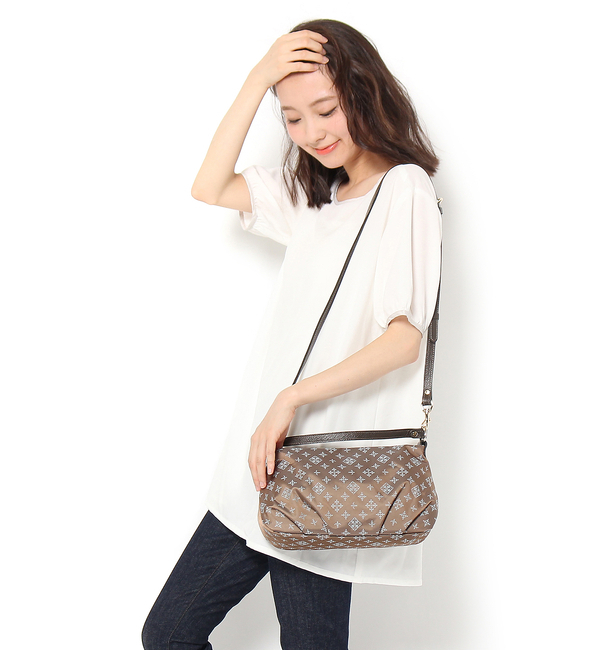 【ラシット/russet】 モノグラム2WAYミニショルダーバッグ [送料無料]