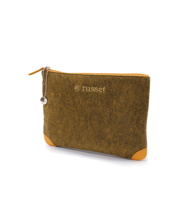 【ラシット/russet】 フェルトマルチケース(M) [送料無料]