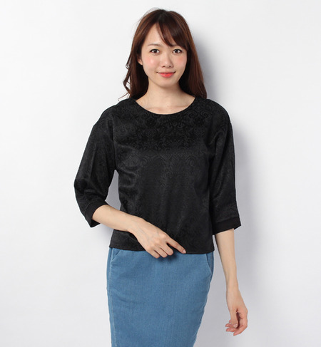 ジャガードプルオーバー