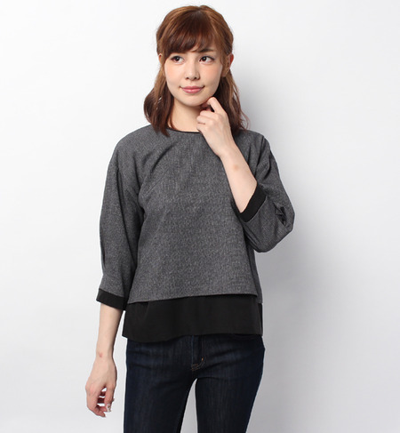 【Omekashi】チェックプルオーバー