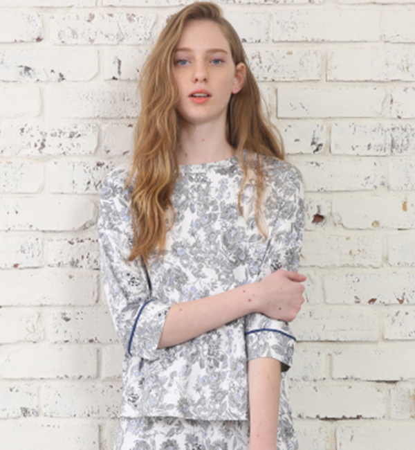 【Omekashi】シャドーフラワープルオーバー