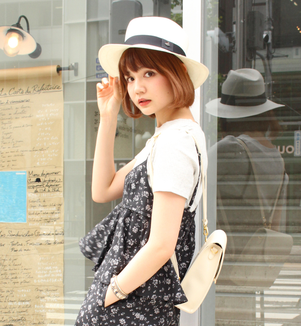 【村田 倫子× mystic LIMITED ITEM】花柄フレアキャミソール