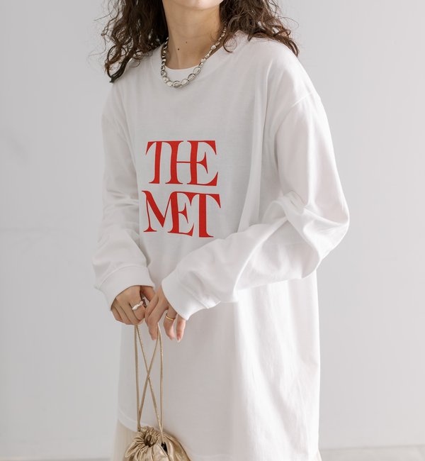 限定Ｗ特典付属 今季♡THE MET ロングTシャツ ロンT オーバーサイズ