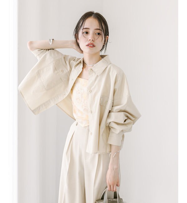 [NEW]オーバーショートシャツ