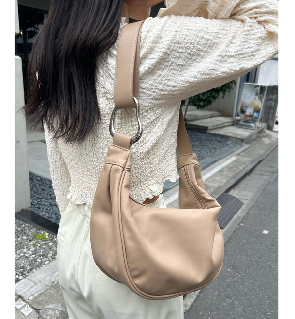 【再入荷！】loti ワンショルダークロワッサンBAG