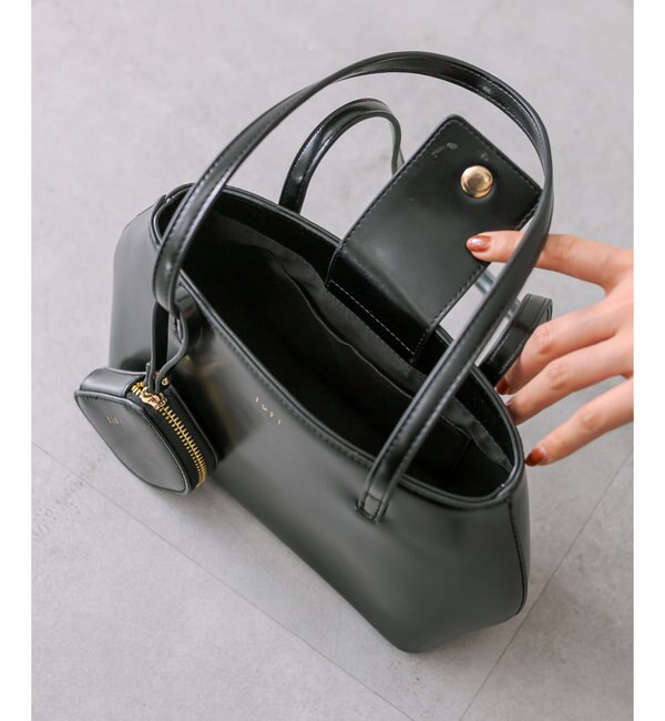 loti ハートポーチ付きホーボーBAG（トートバッグ）｜mystic（ミスティック）のファッション通販 - ZOZOTOWN