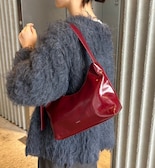 loti ファーポーチ付きホーボーBAG