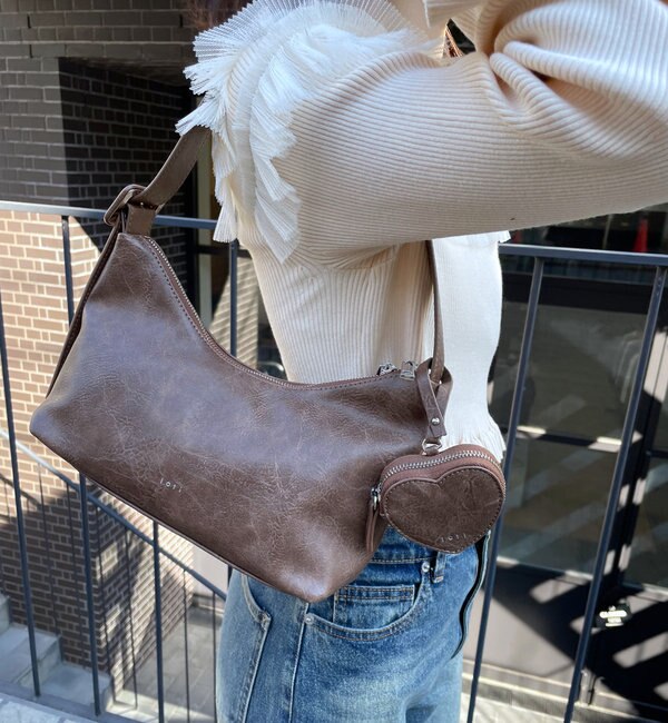 loti ハートポーチ付きホーボーBAG | mystic(ミスティック