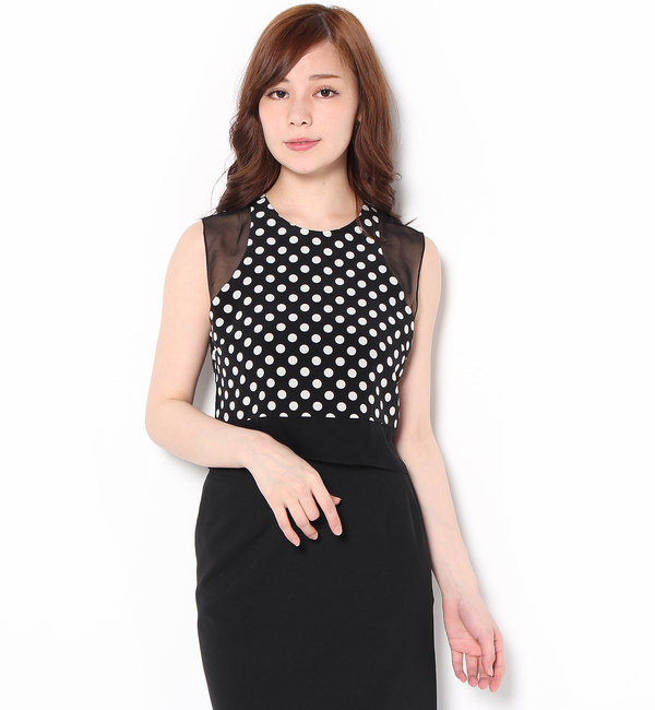 【ELIZABETH&JAMES】ドット切替プルオーバー