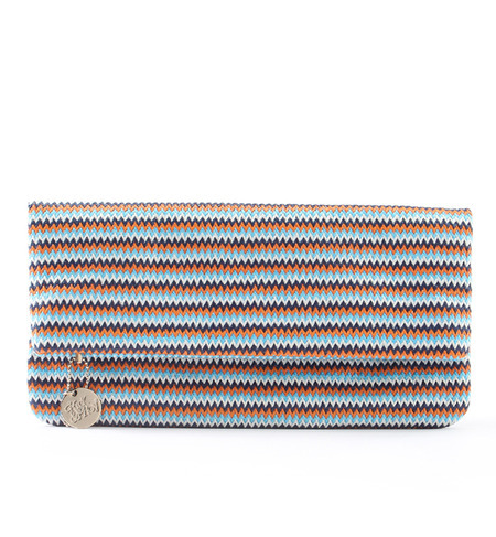 Rick&Royボーダークラッチバッグ