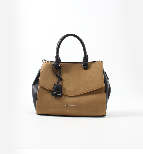 スエードコンビアオリボストン