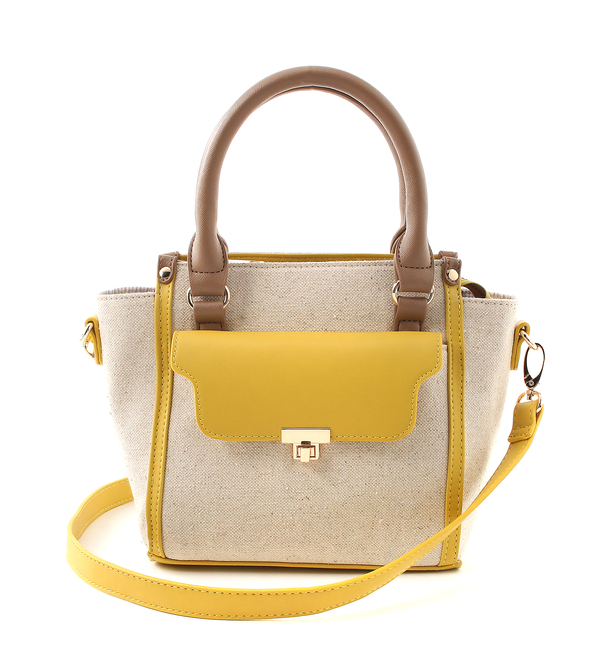 コンビ素材2WAYミニショルダー