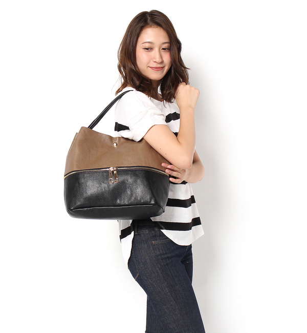 【チャオパニック/Ciaopanic】 バイカラー2WAYショルダー [送料無料]