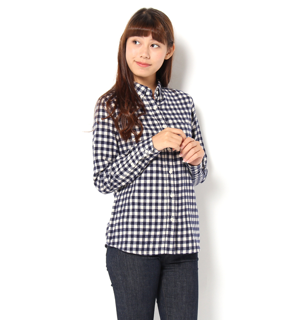 【チャオパニック/Ciaopanic】 ソフトビエラギンガムシャツL/S [送料無料]