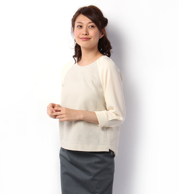 カラミコンビブラウス