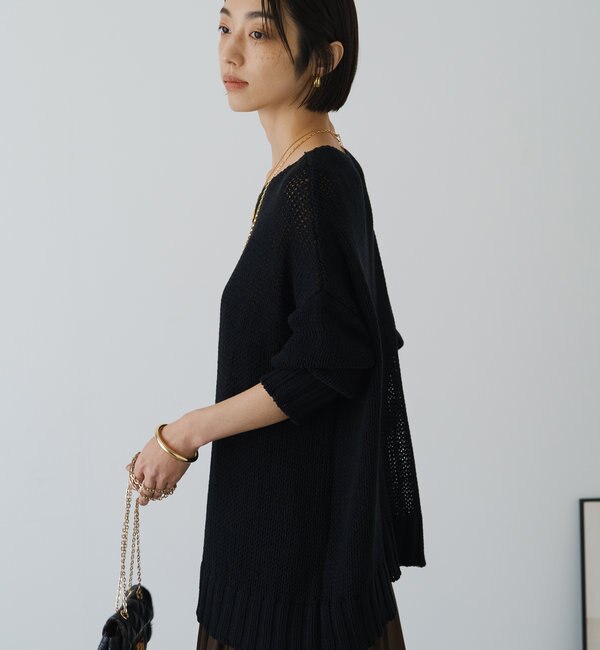 loungedress コットンVニット www.krzysztofbialy.com