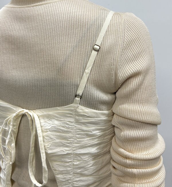 crinkle crinkle crinkle（クリンクルクリンクルクリンクル）の「【crinkle crinkle crinkle】コルセット キャミソール（キャミソール）」 - WEAR