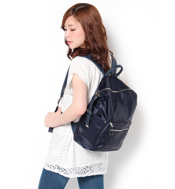 ファスナーリュック