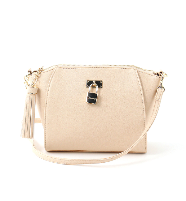 タッセル付おうぎ型ミニショルダー