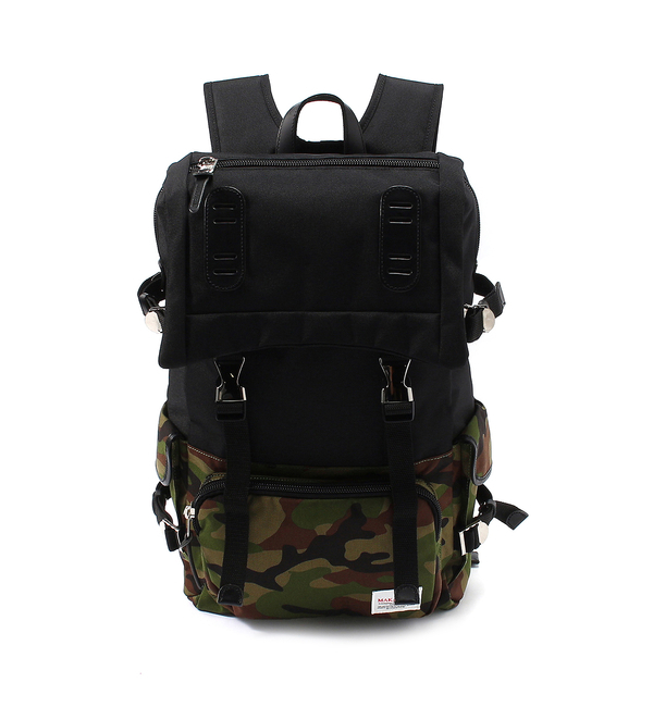 【フーズフーギャラリー/WHO’S WHO gallery】 【MAKAVELIC】TRUCKS DOUBLE BELT DAYPACK L [送料無料]