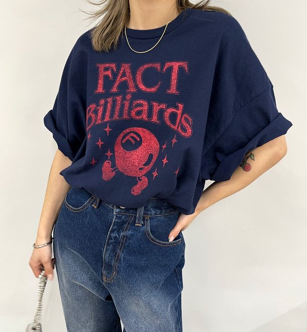 COOPER FACTビリヤードカレッジロゴビッグTEE|WHO'S WHO gallery