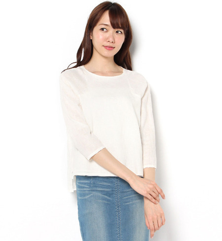 VINTAGE Linen Blouse