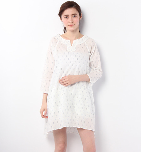 CROIX DE CAMARGUE MULTICO チュニックブラウス