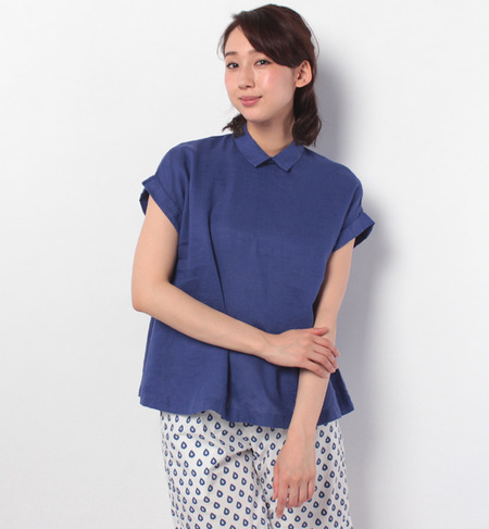42 Linen ブラウス