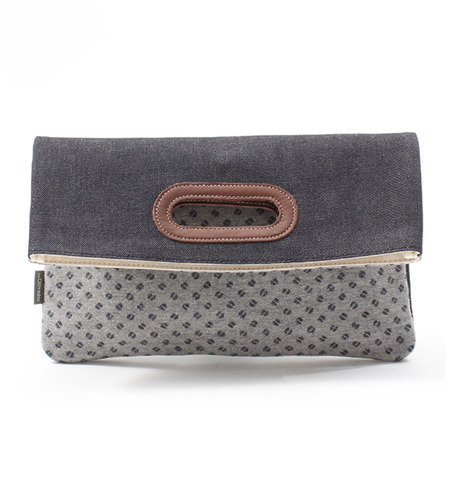Bouleデニムコットン 2wayクラッチ
