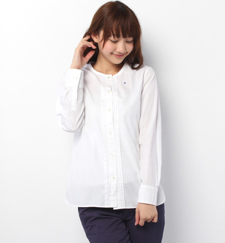 somelosシャンブレー クルーネックSH