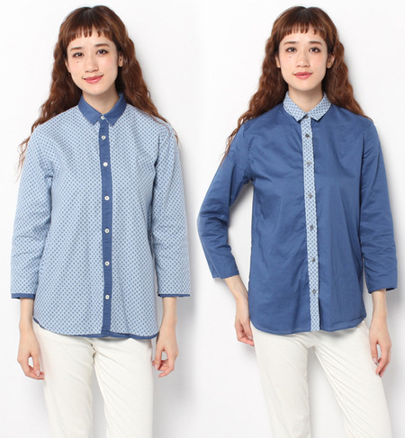 BONIS chemise/2way シャツブラウス