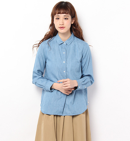 C/Tenデニム 2wayシャツ