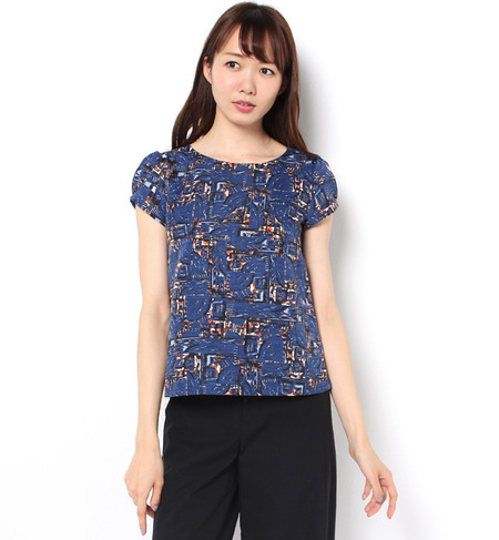 Rues de Paris ラッフル袖BL