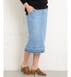 【チャオパニック ティピー/CIAOPANIC TYPY】 リメイクデニムスカート [送料無料]