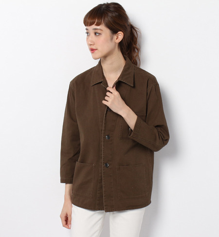 Ｃミリタリーシャツロングスリーブ