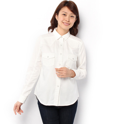 デニムウエスタンシャツ