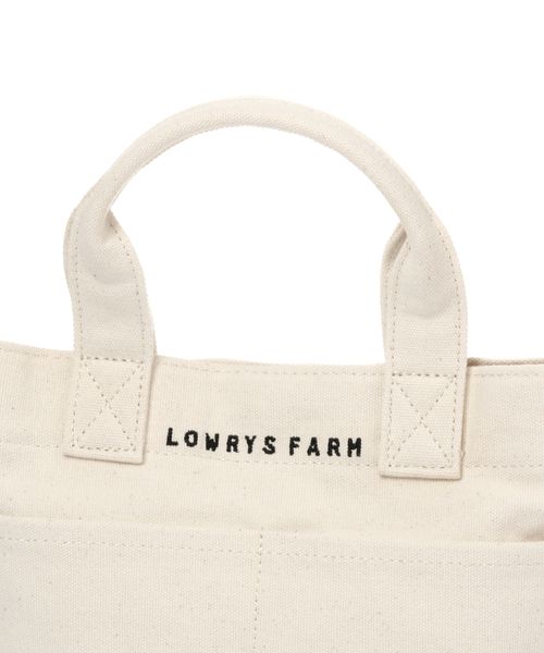 ✨タグ付き新品✨ LOWRYS FARM レーストートバッグ ローリーズファーム