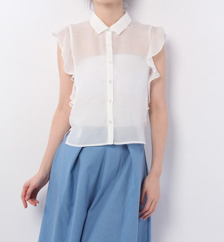 ラッフルシャツ