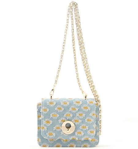 【KSSIOPEA】デニムチェーンBAG